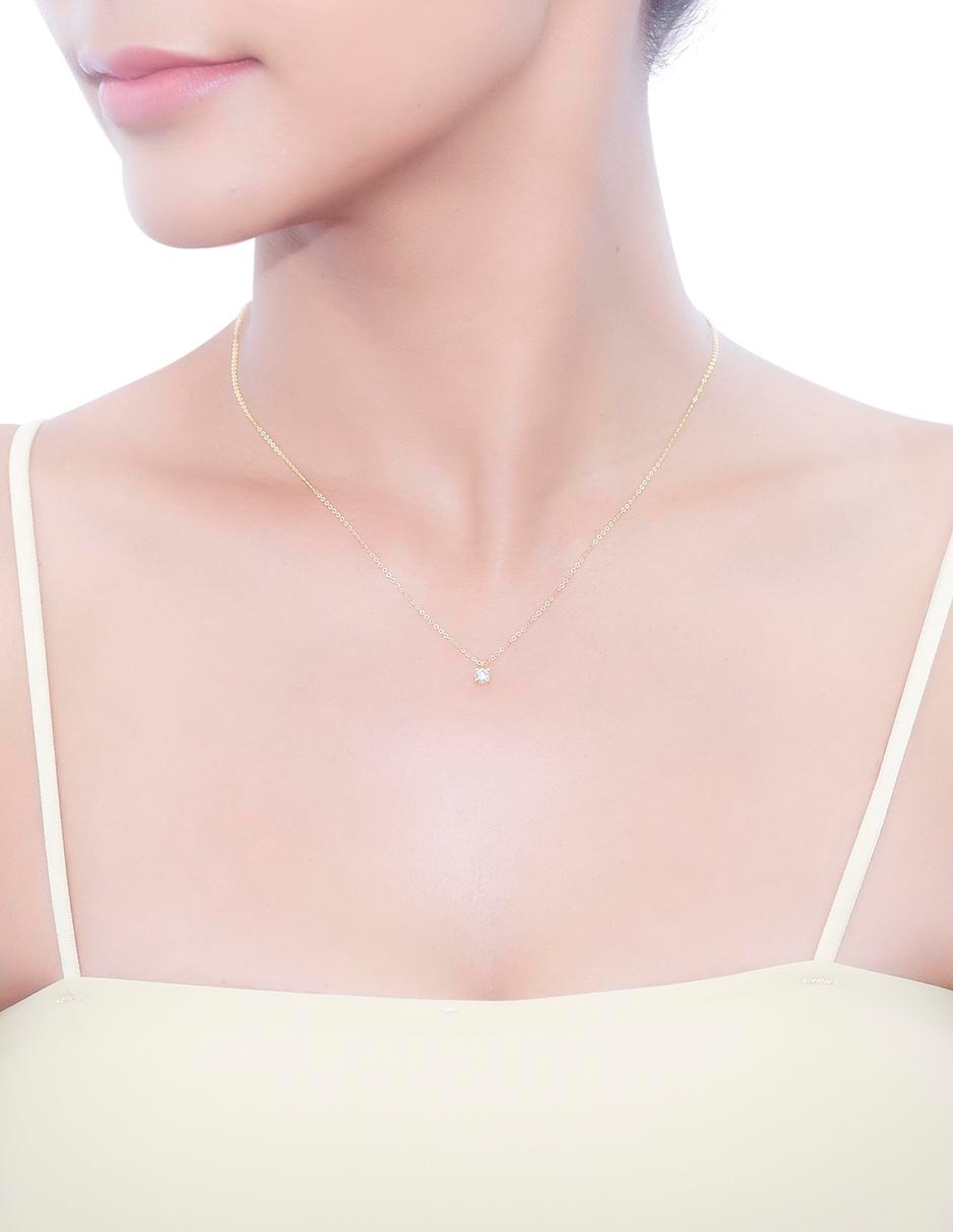 Collar circular de plata P 925 3
