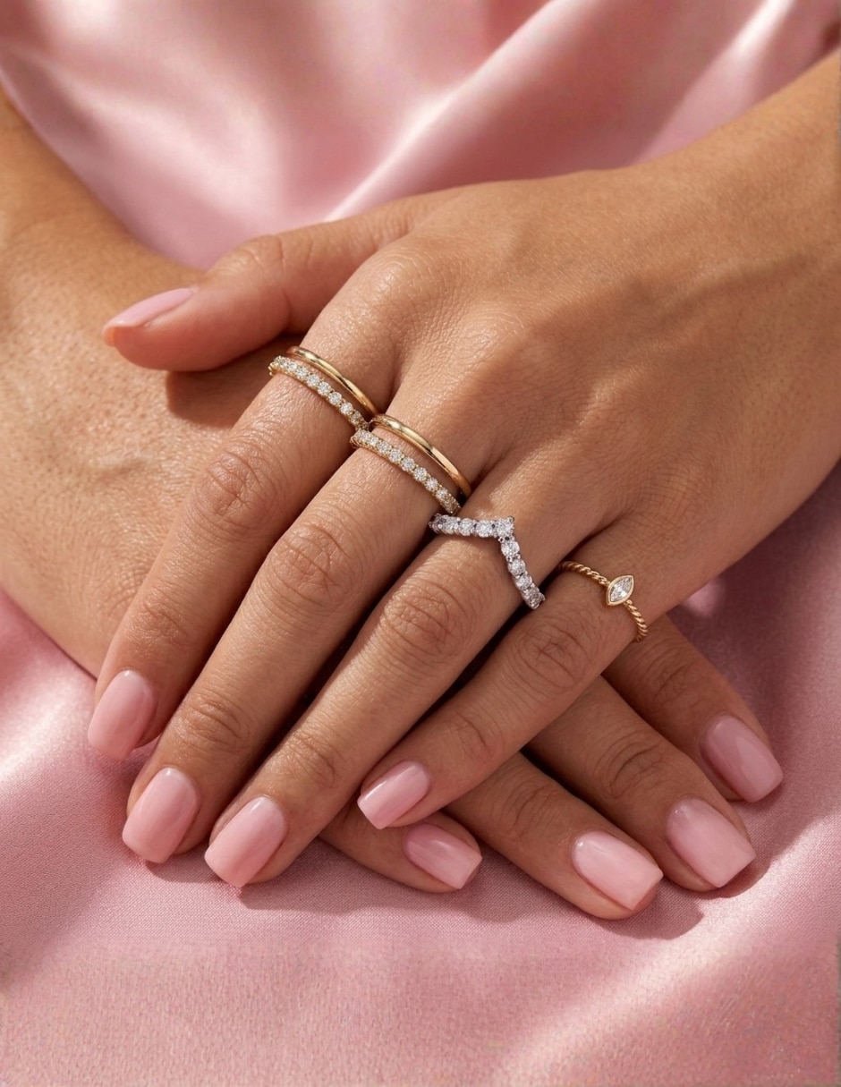 Anillo con gema triangular Aretize P 925 de plata zirconia cúbica pavé