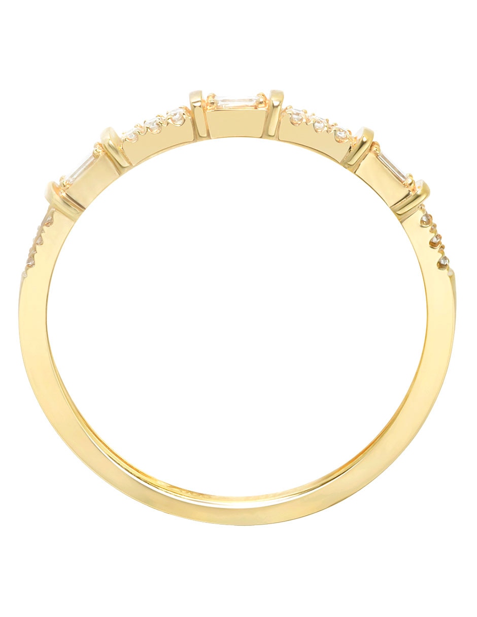 Anillo Riccardo Orsato 14 k de oro diamante pavé