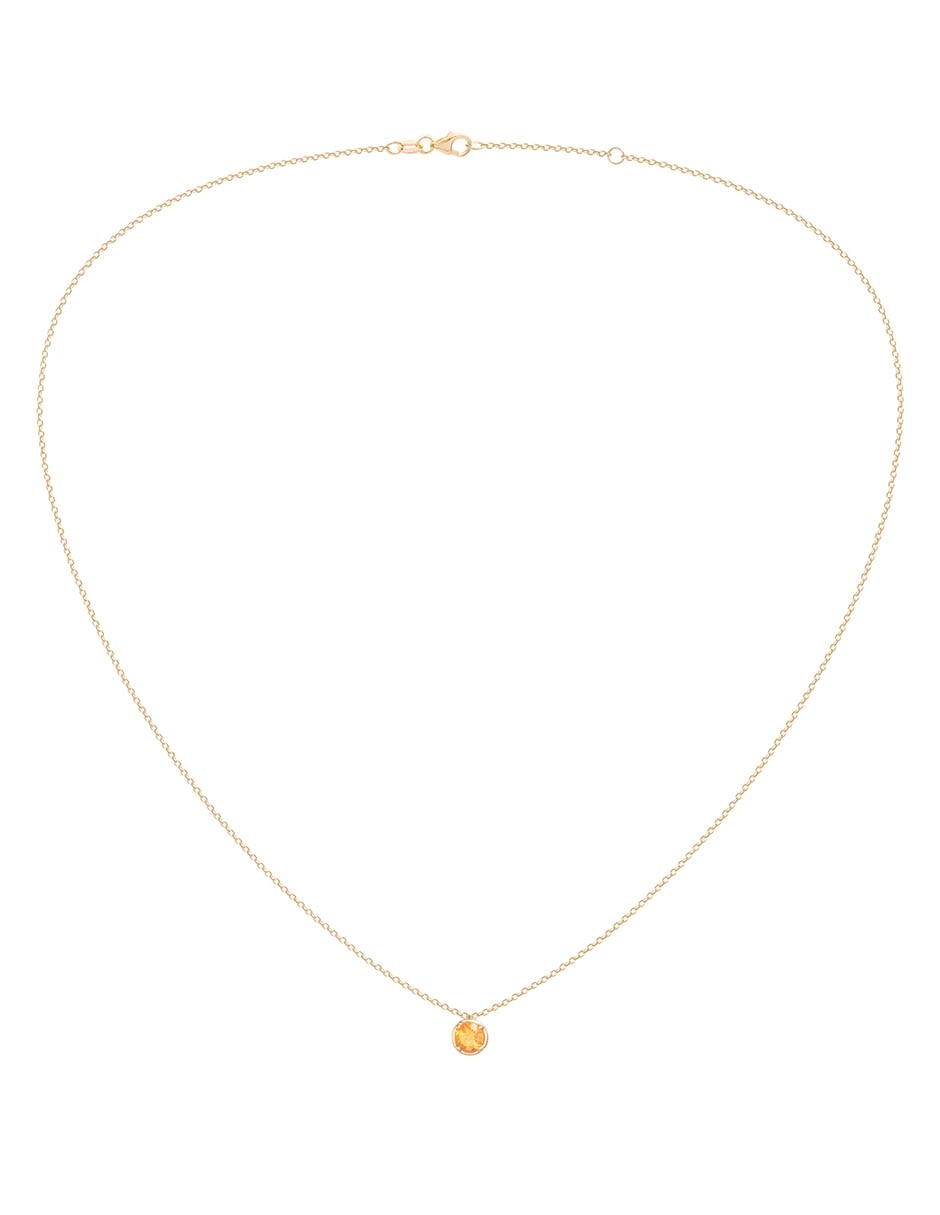 Collar circular de oro 14 K 2