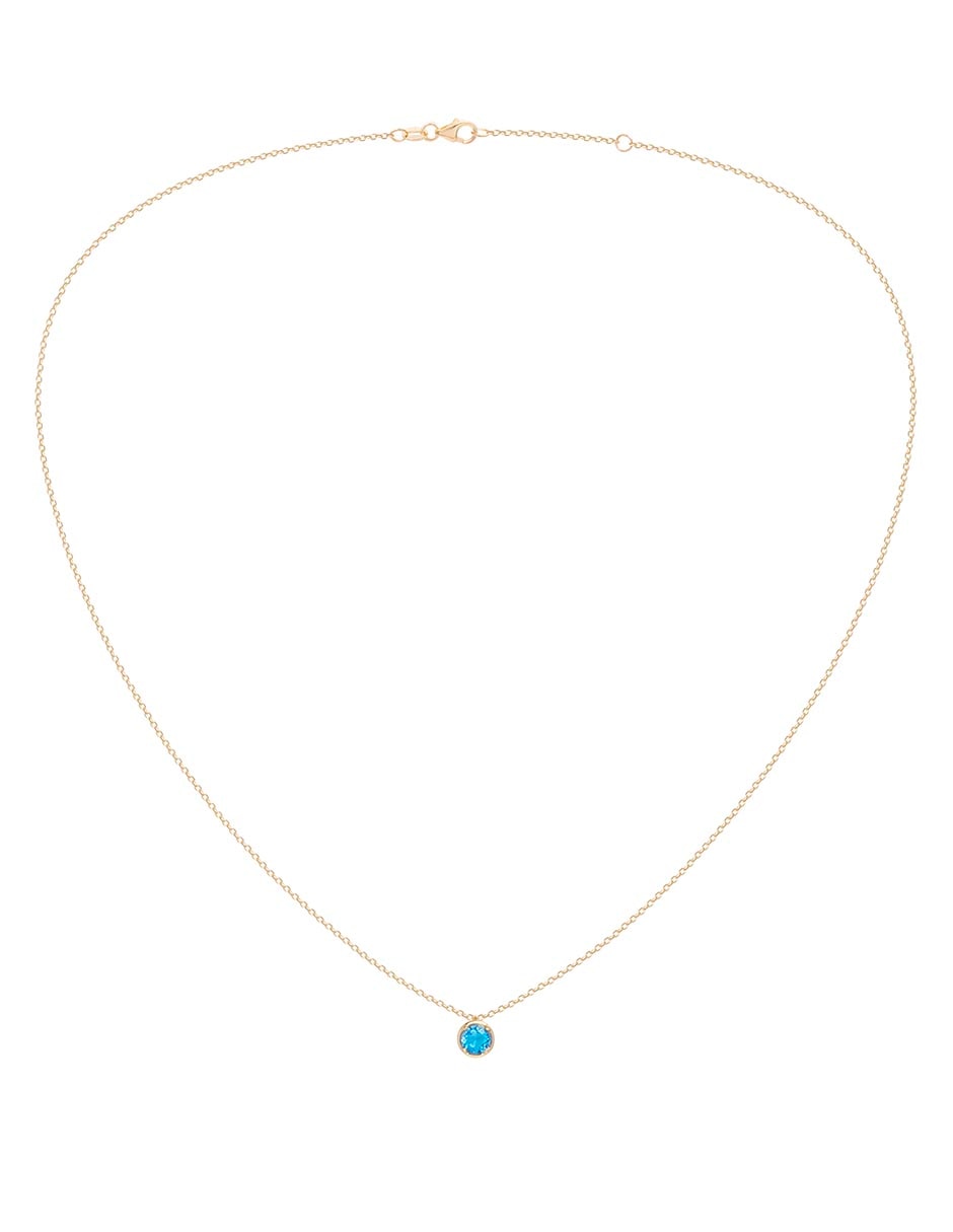 Collar circular de oro 14 K 2