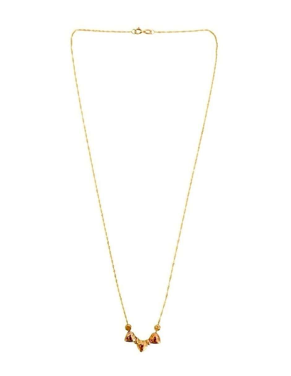 Collar corazón de oro 10 K 3