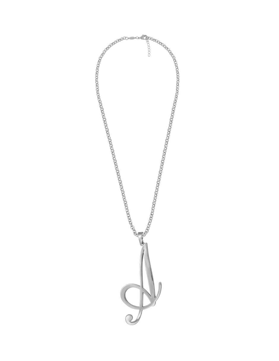 Collar con dije letra a 3