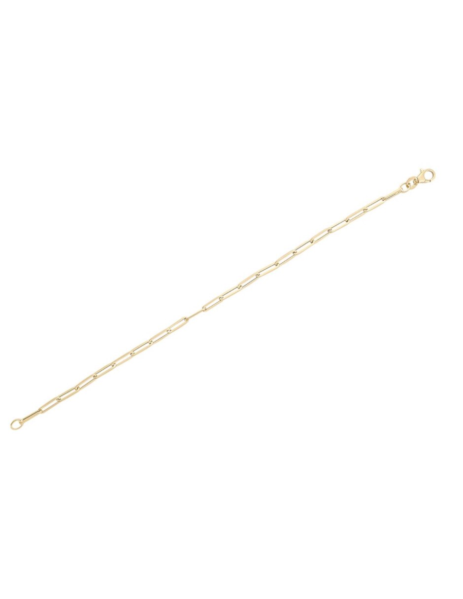 Pulsera de oro 14 K acabado brillante 2