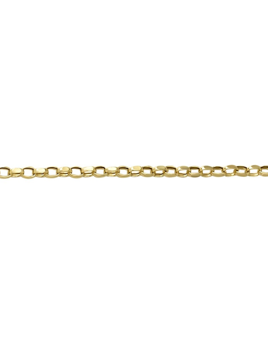Pulsera de oro 14 K acabado brillante 2