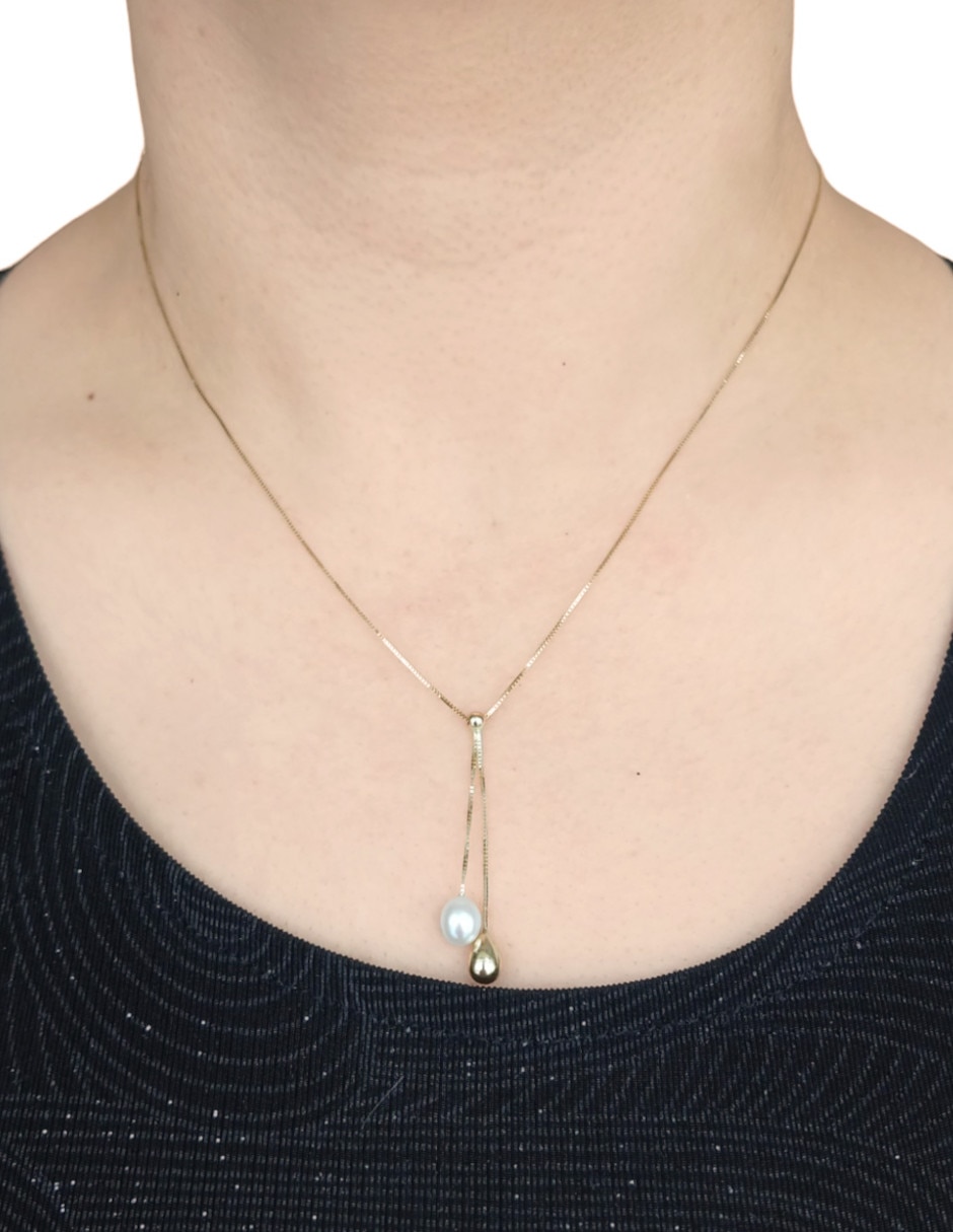 Gargantilla de oro 14 K 2