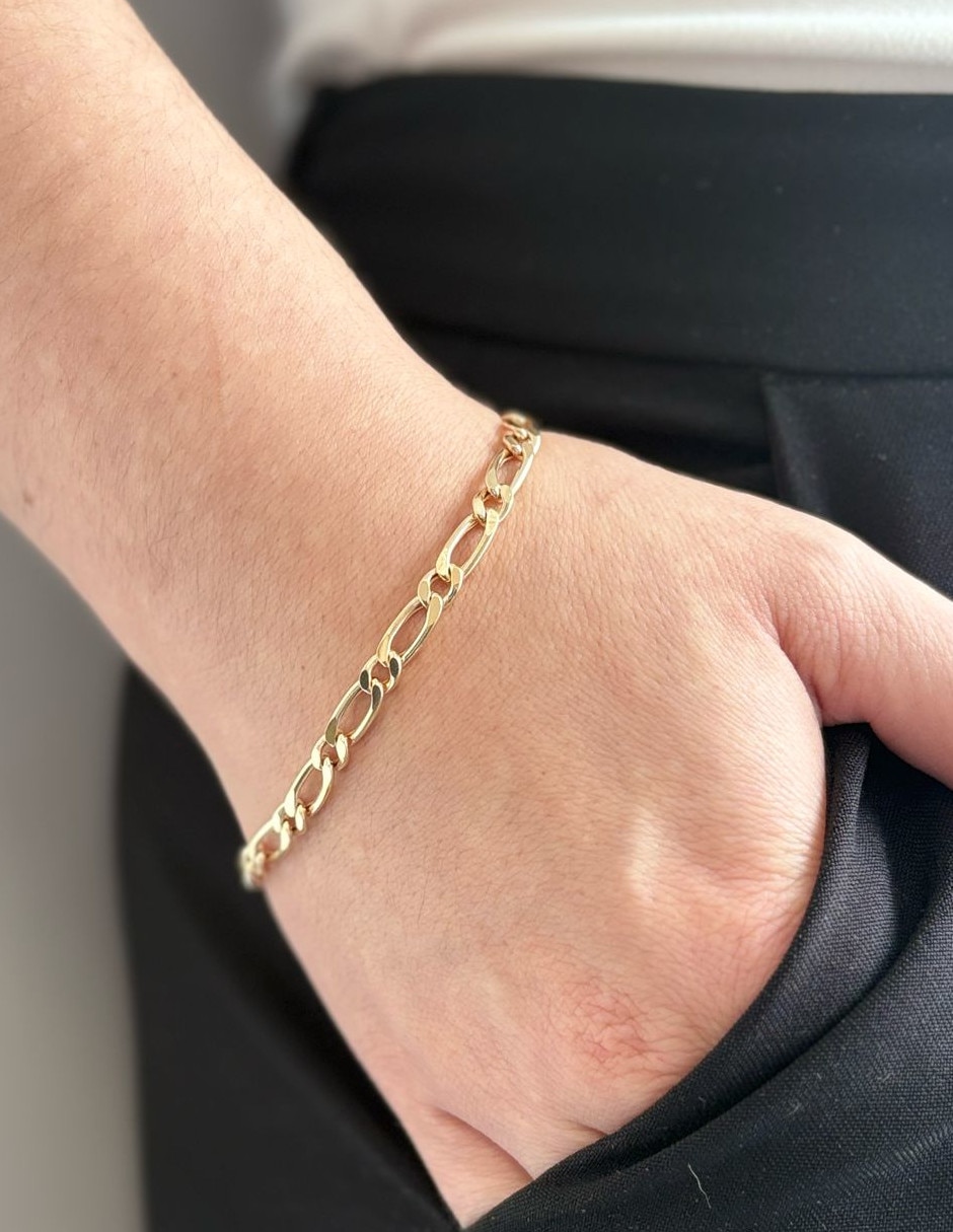 Pulsera de oro 14 k 2