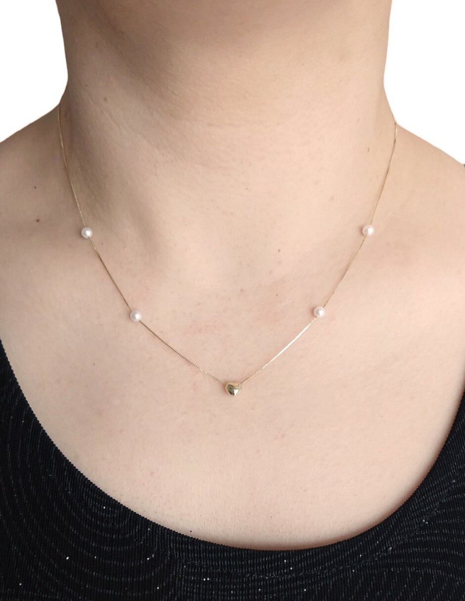 Gargantilla de oro 14 K 2