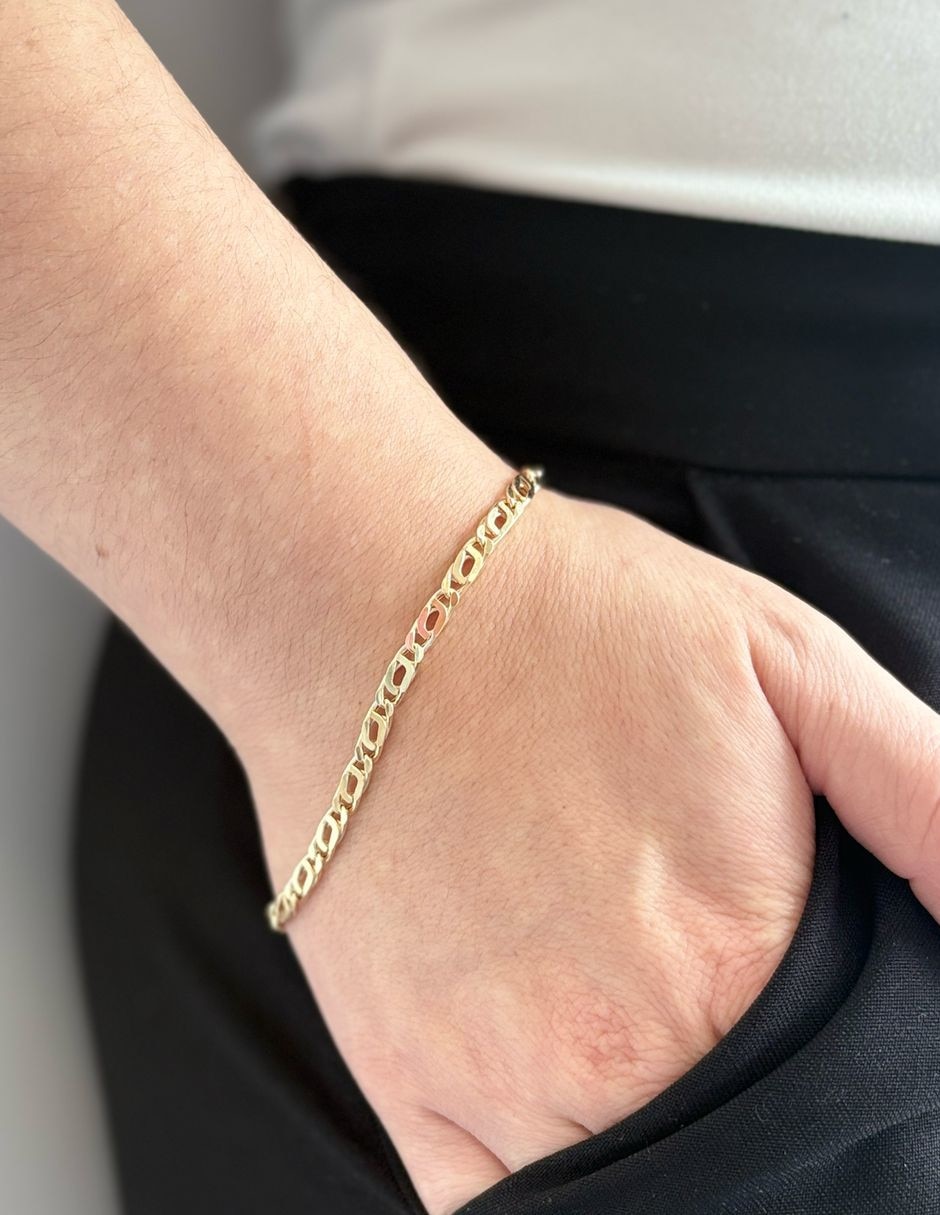 Pulsera de oro 14 K 2