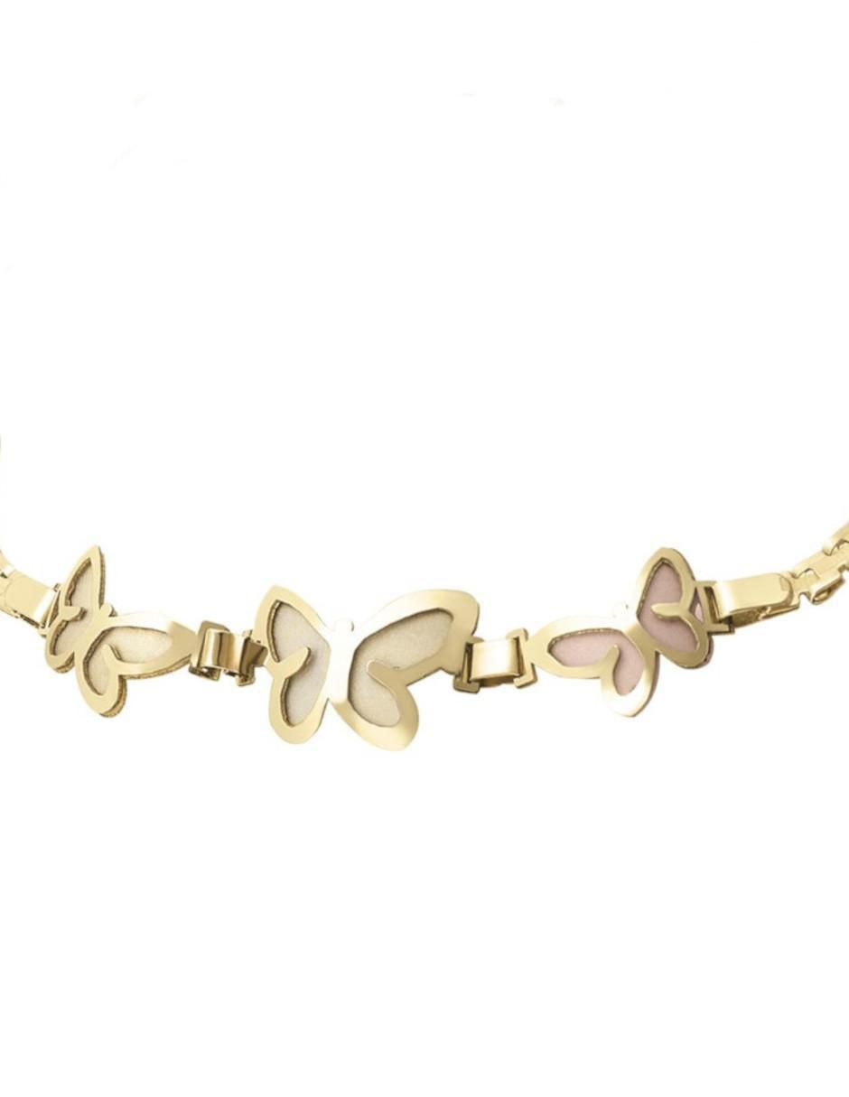 Pulsera de oro 14 k con acabado brillante 2