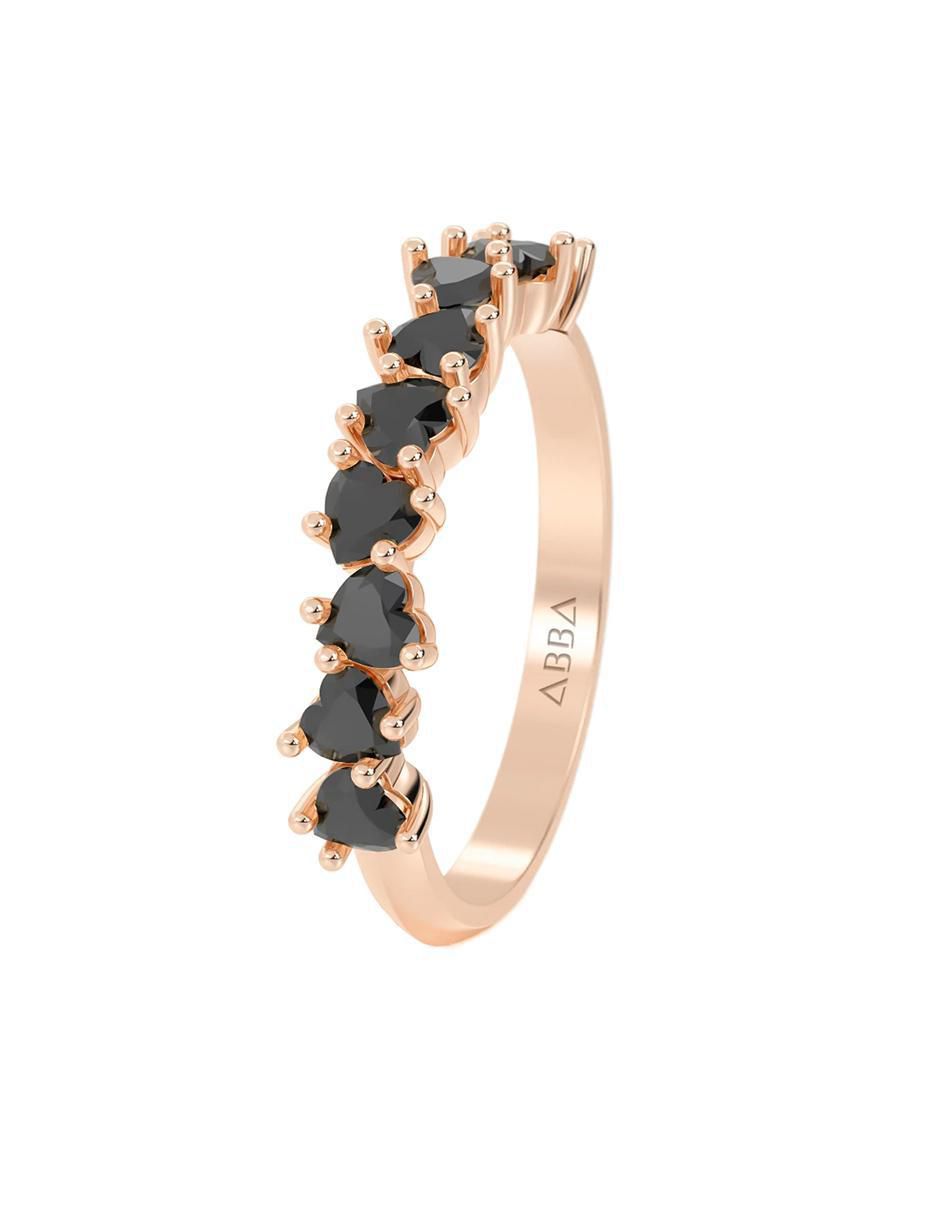 Churumbela de oro 14 k zirconia 2
