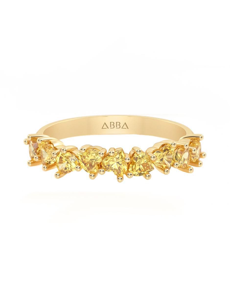 Churumbela de oro 14 k zirconia