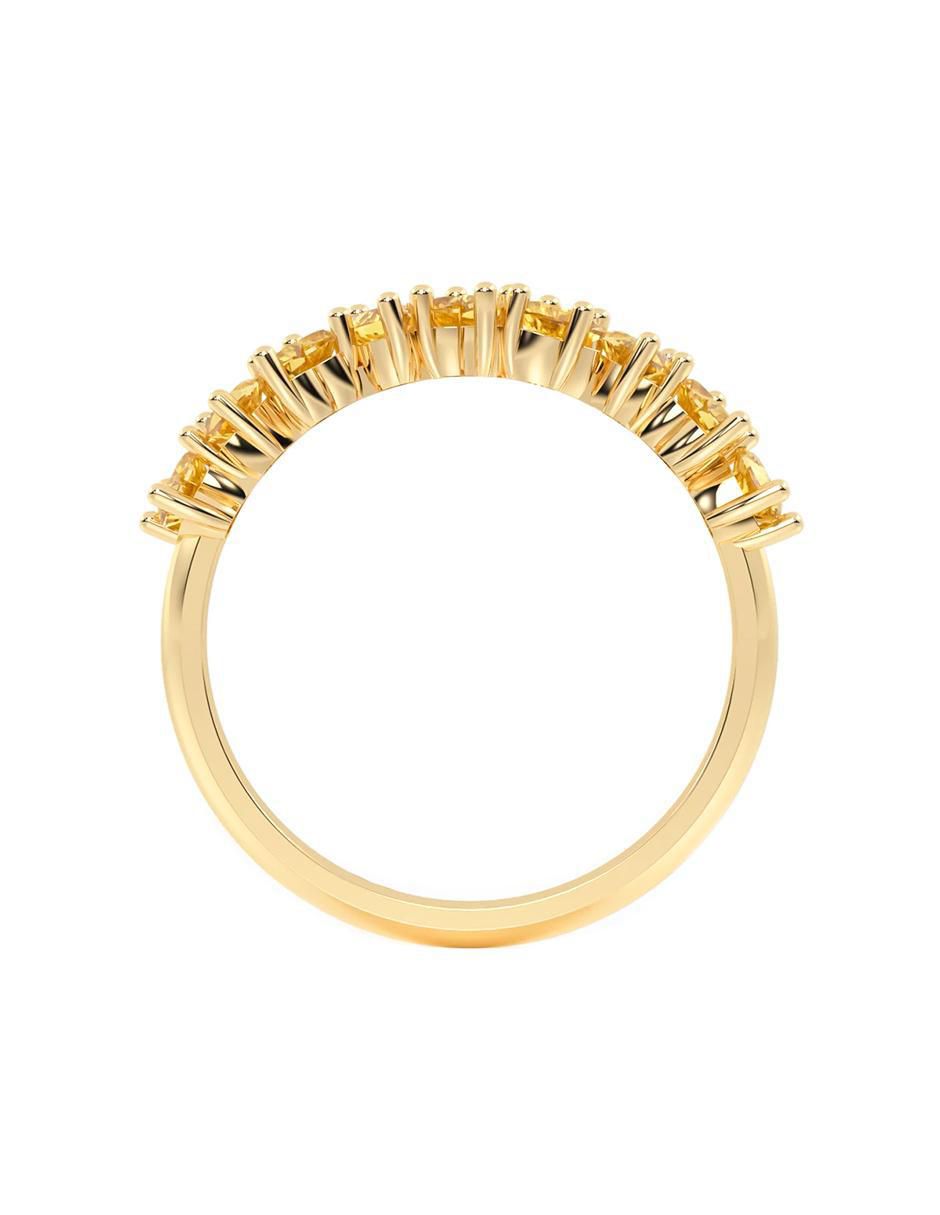 Churumbela de oro 14 k abba joyas zirconia