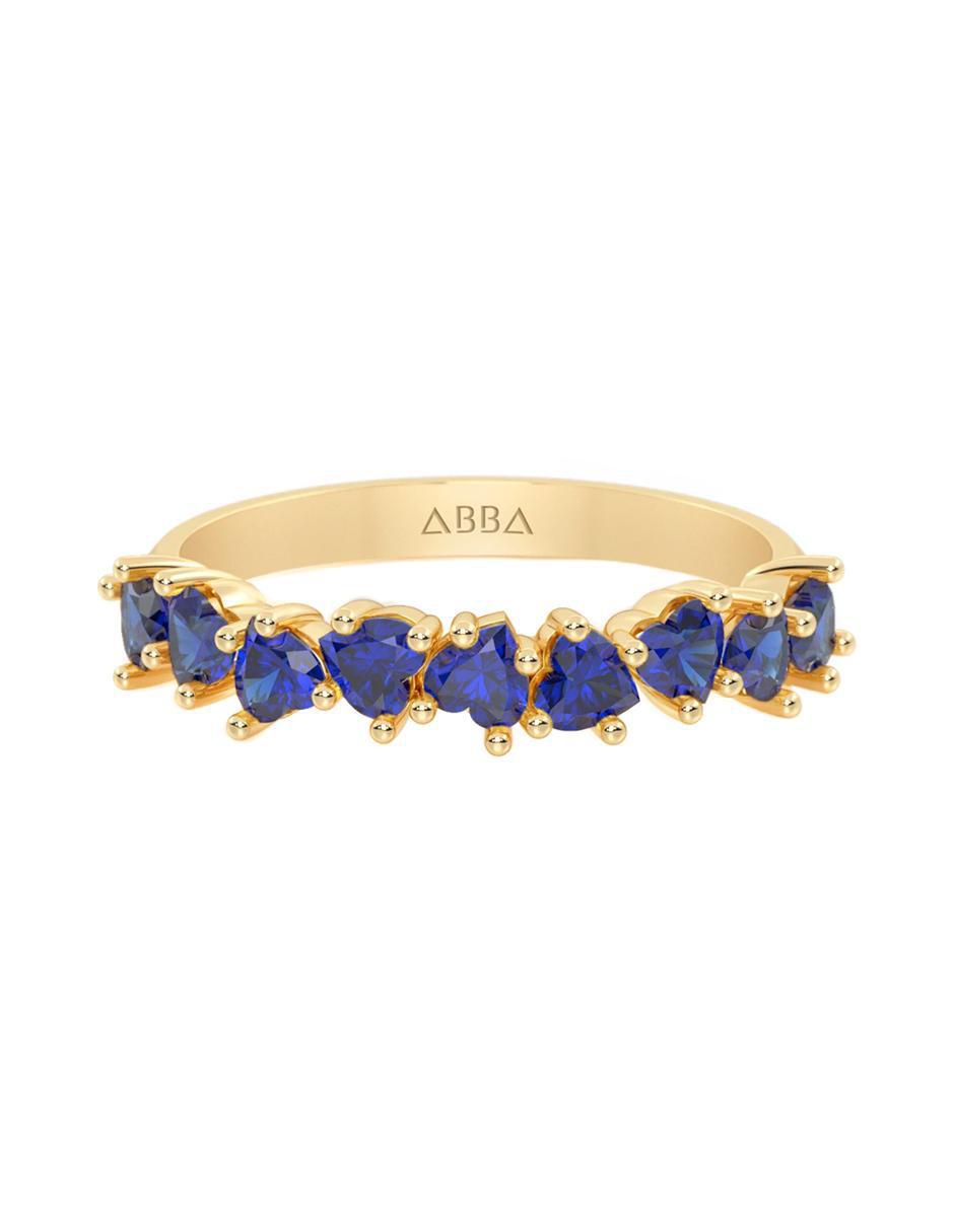 Churumbela de oro 10 k abba joyas zirconia