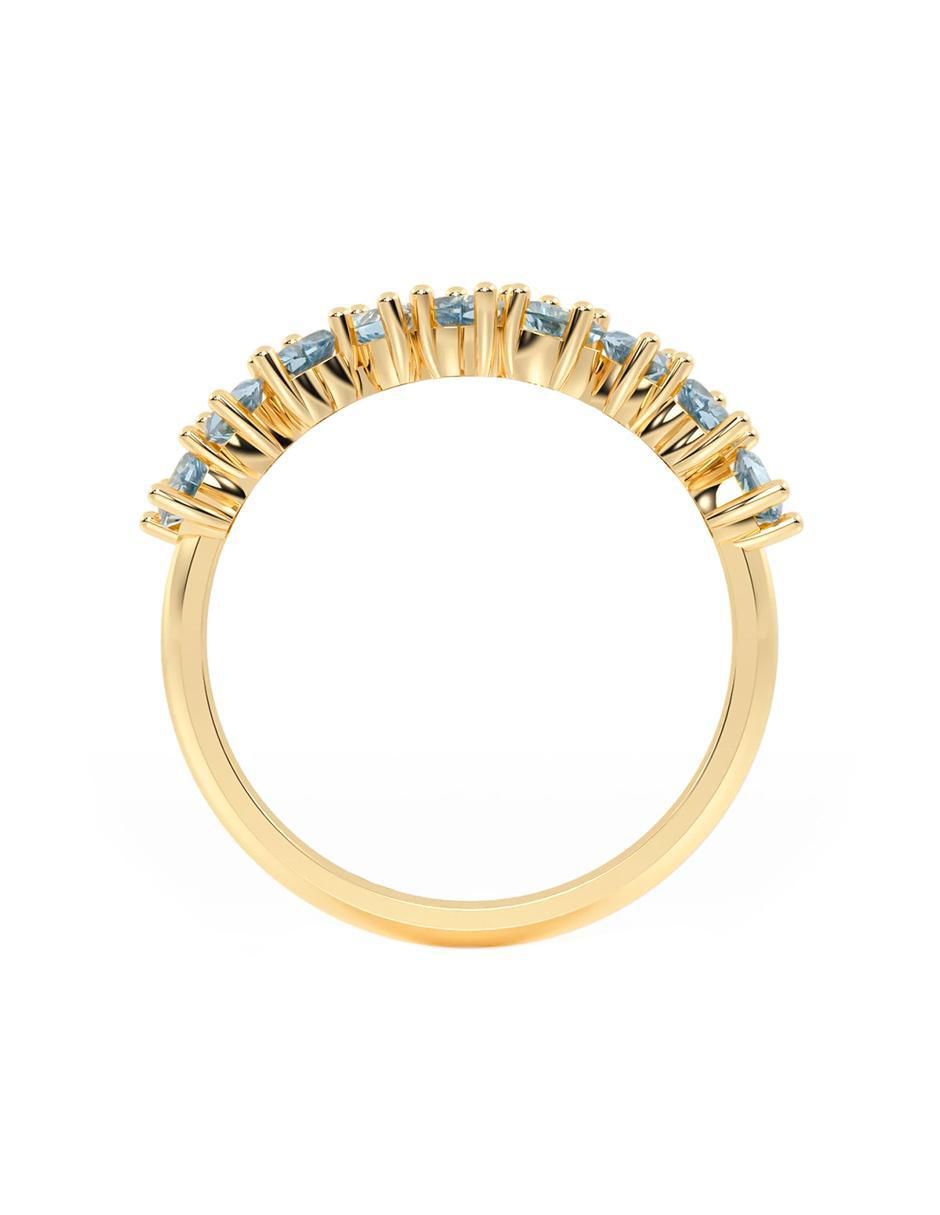 Churumbela de oro 14 k abba joyas zirconia