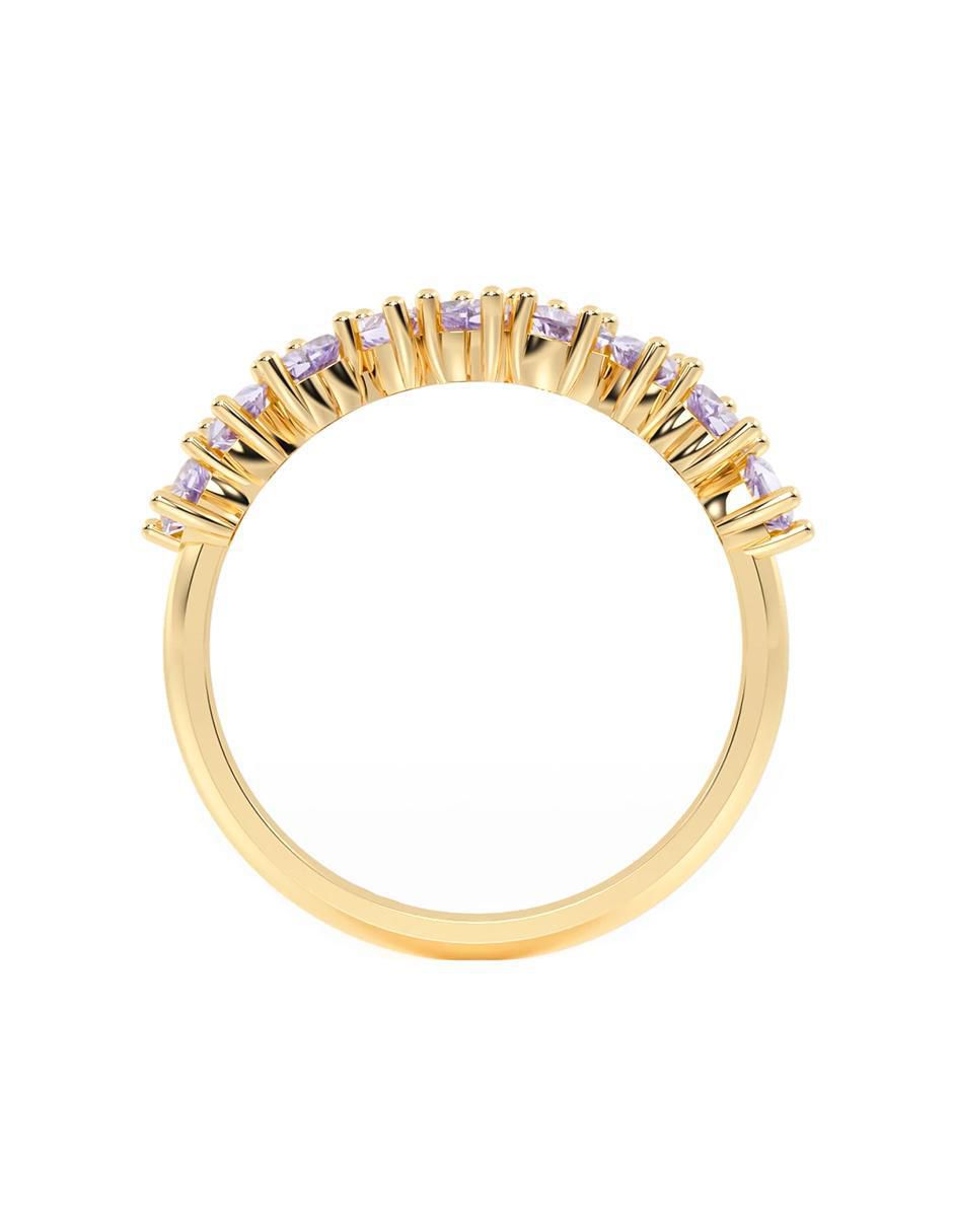 Churumbela de oro 10 k zirconia 3