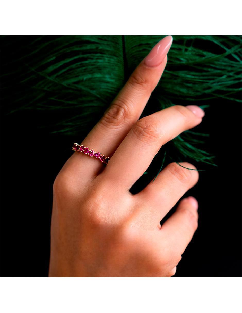 Churumbela de oro 14 k abba joyas zirconia