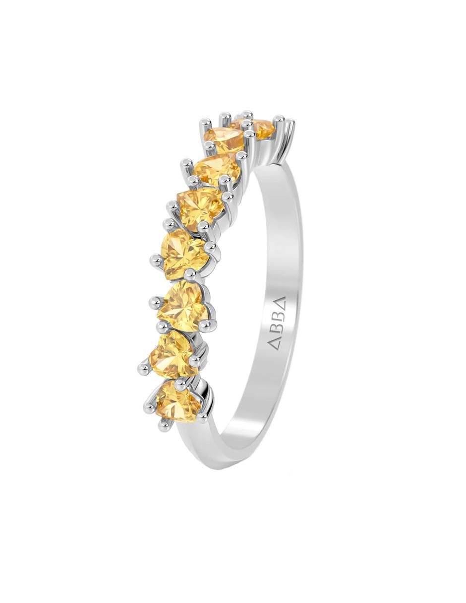 Churumbela de oro 10 k zirconia 2