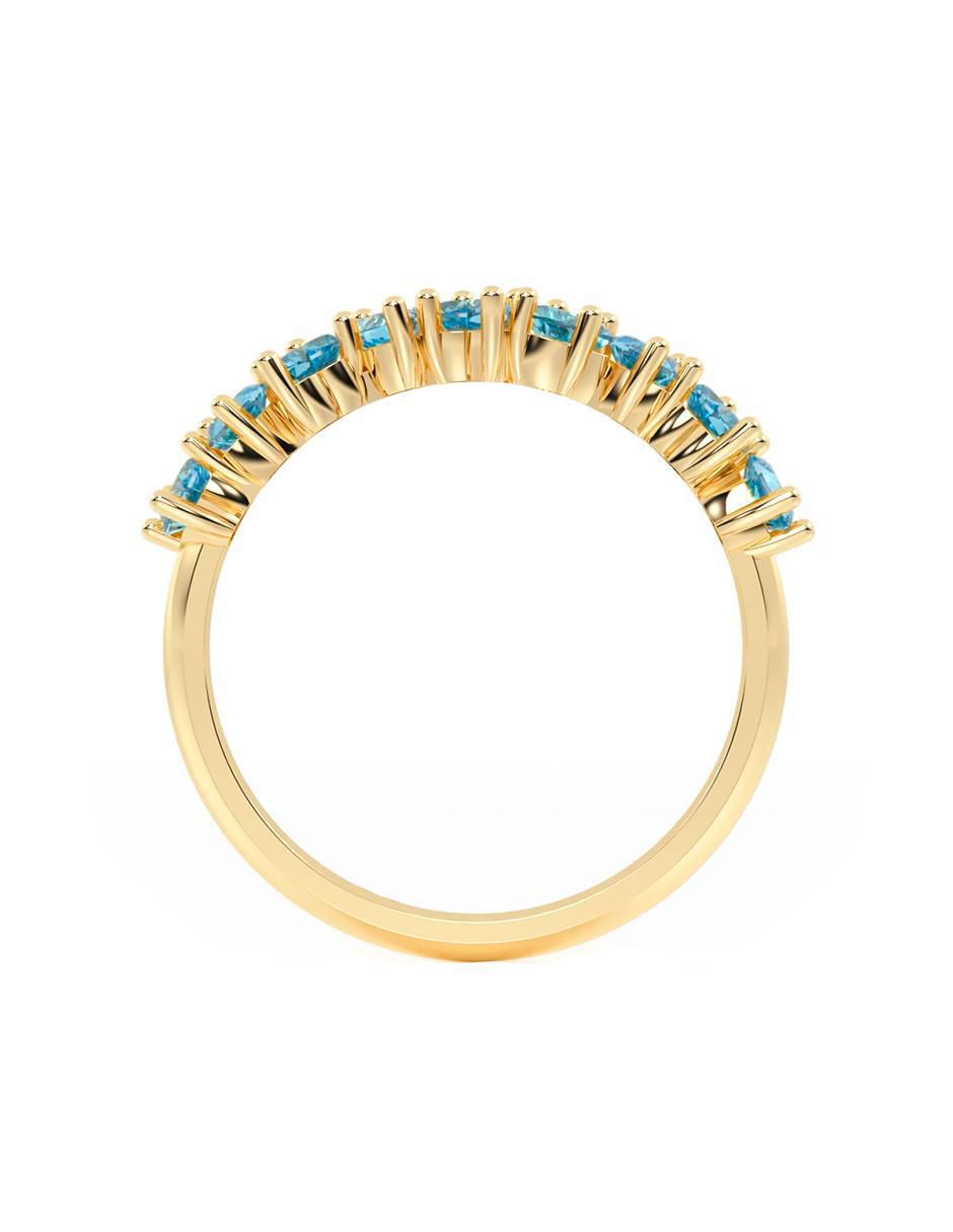 Churumbela de oro 10 k abba joyas zirconia