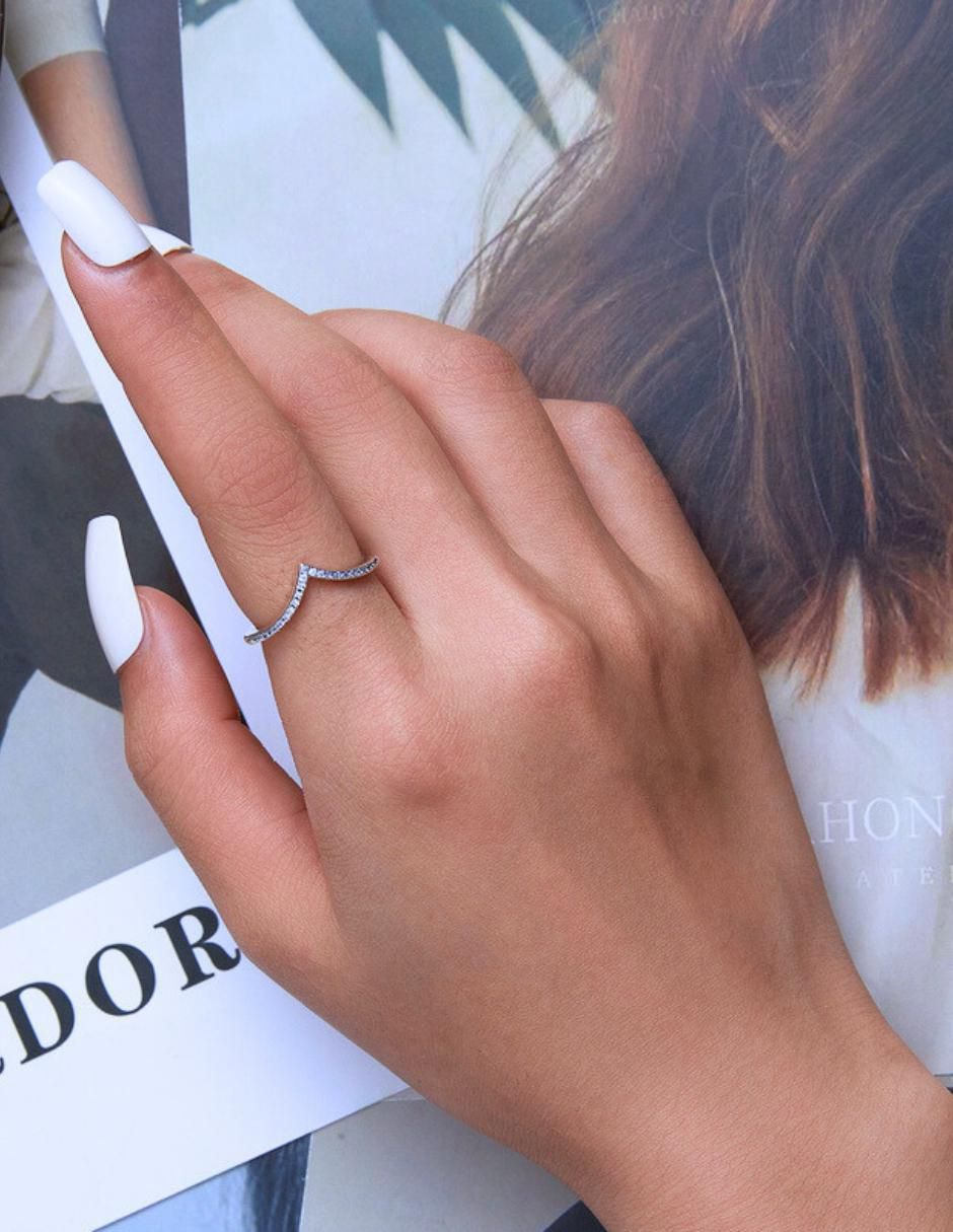 Anillo I Love You To Infinity And Beyond P 925 de plata zirconia cúbica brillante 10