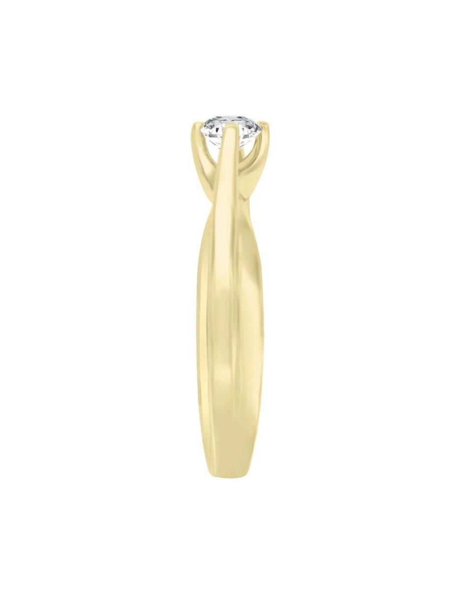 Anillo de compromiso 14 k Icia diamante 4