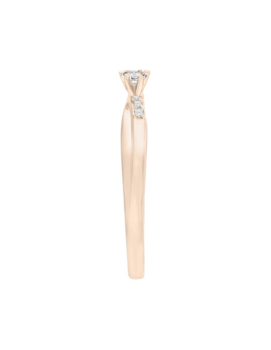 Anillo de compromiso 14 k Natalie diamante 5