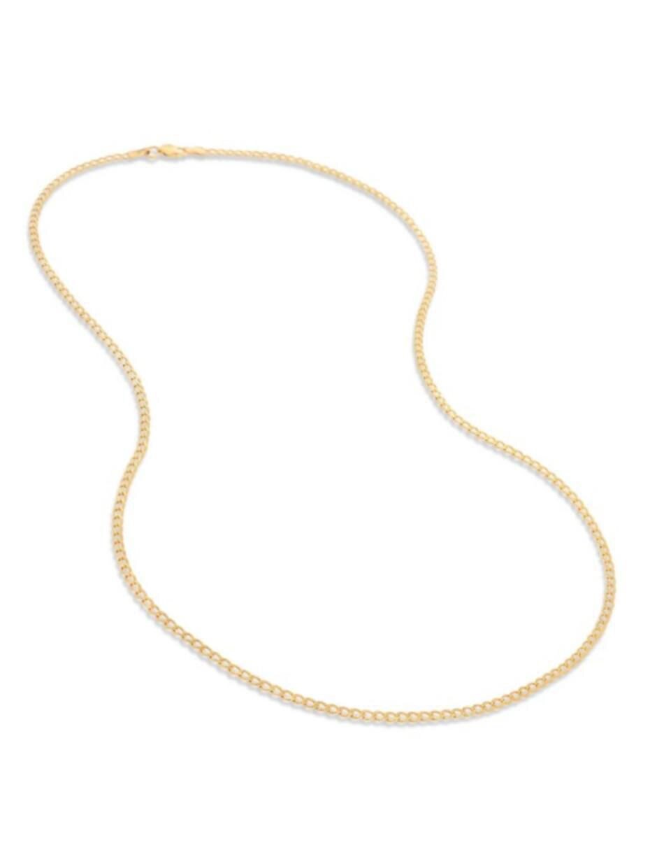 Cadena eslabones de oro 14 K 3