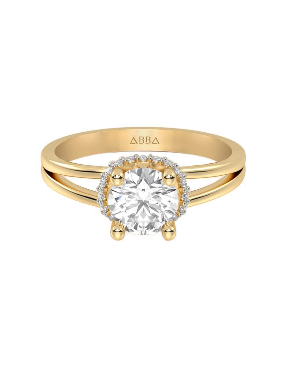 Anillo de compromiso 10 k
