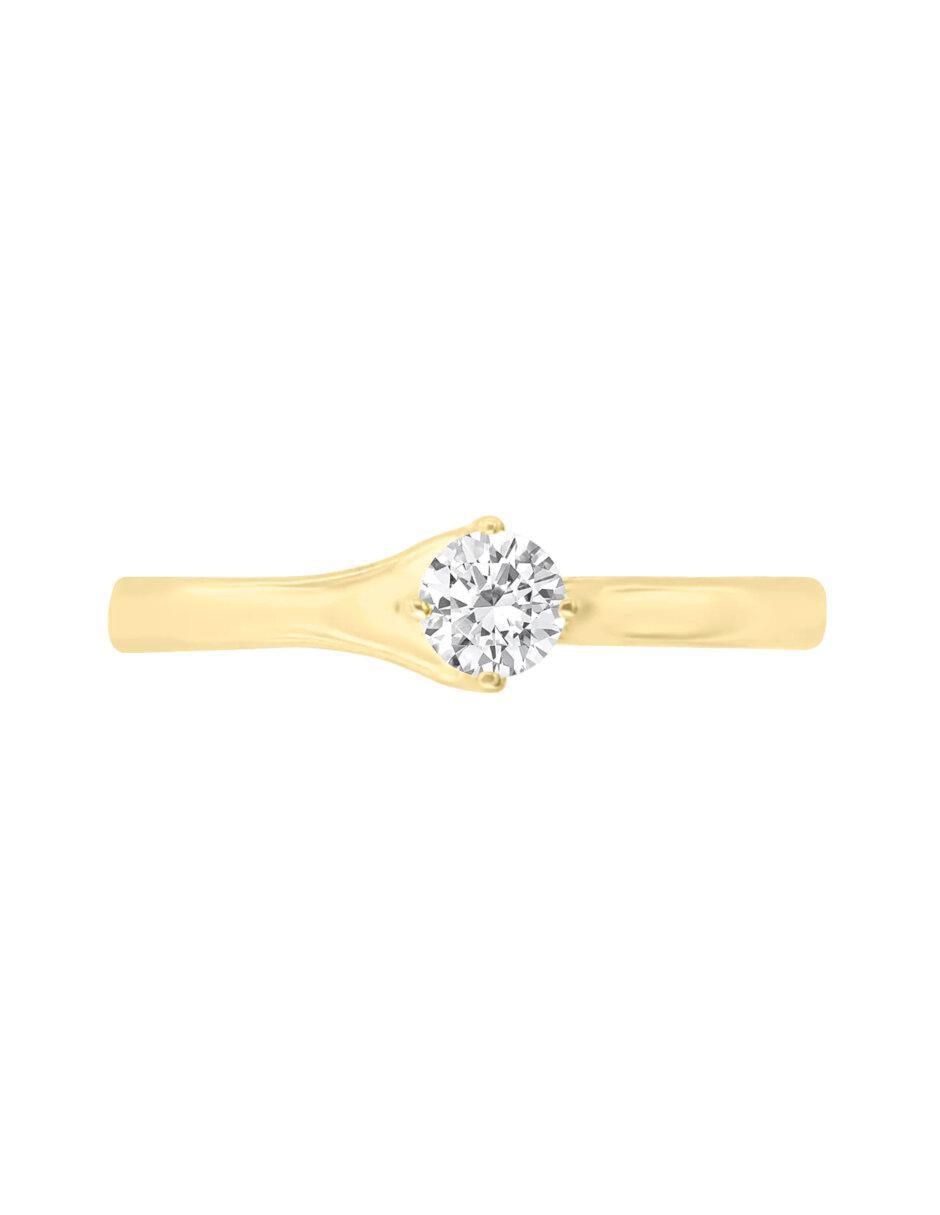 Anillo de compromiso 14 k Feray diamante Anillo de compromiso 14 k Feray diamante