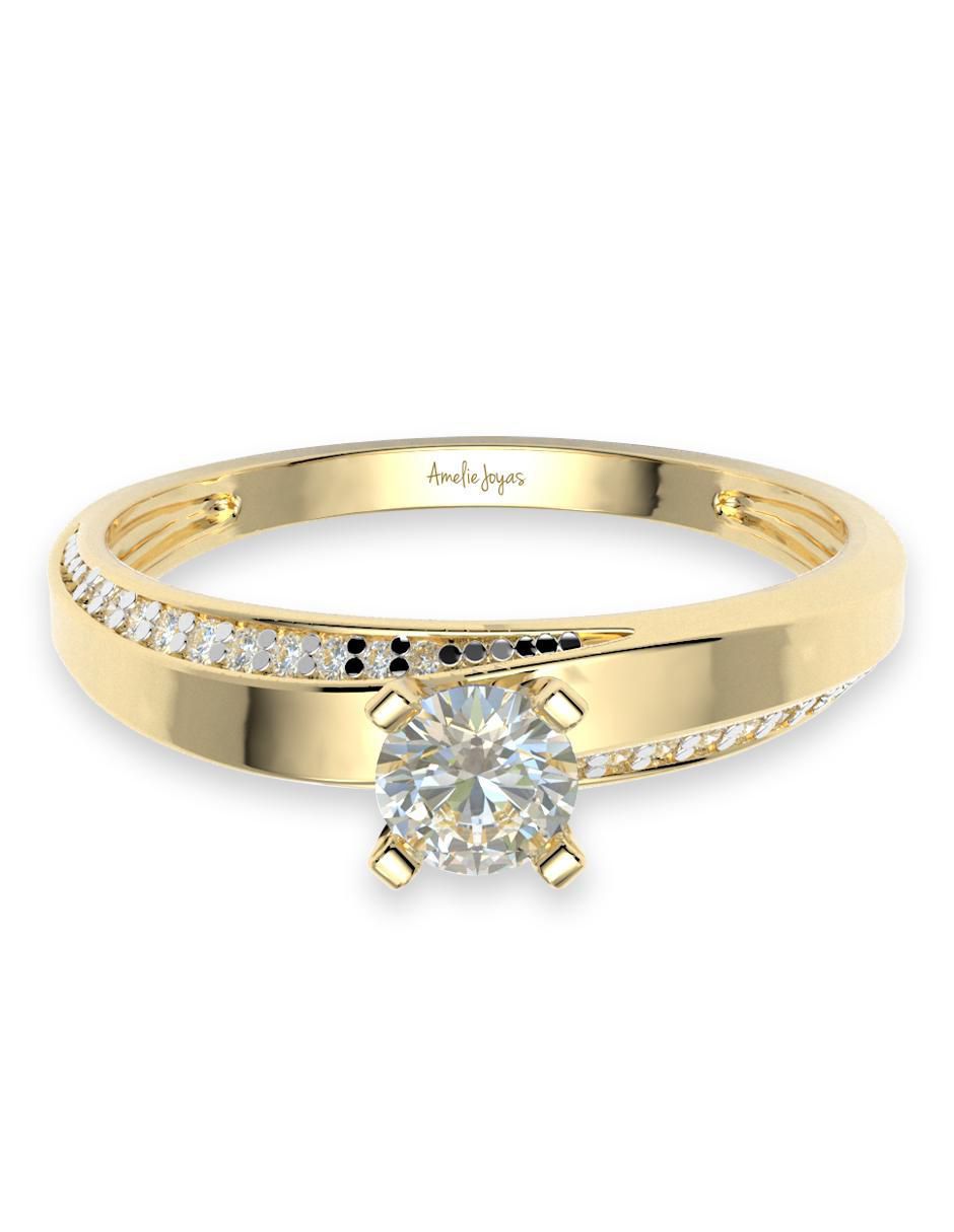 Anillo de compromiso 10 k