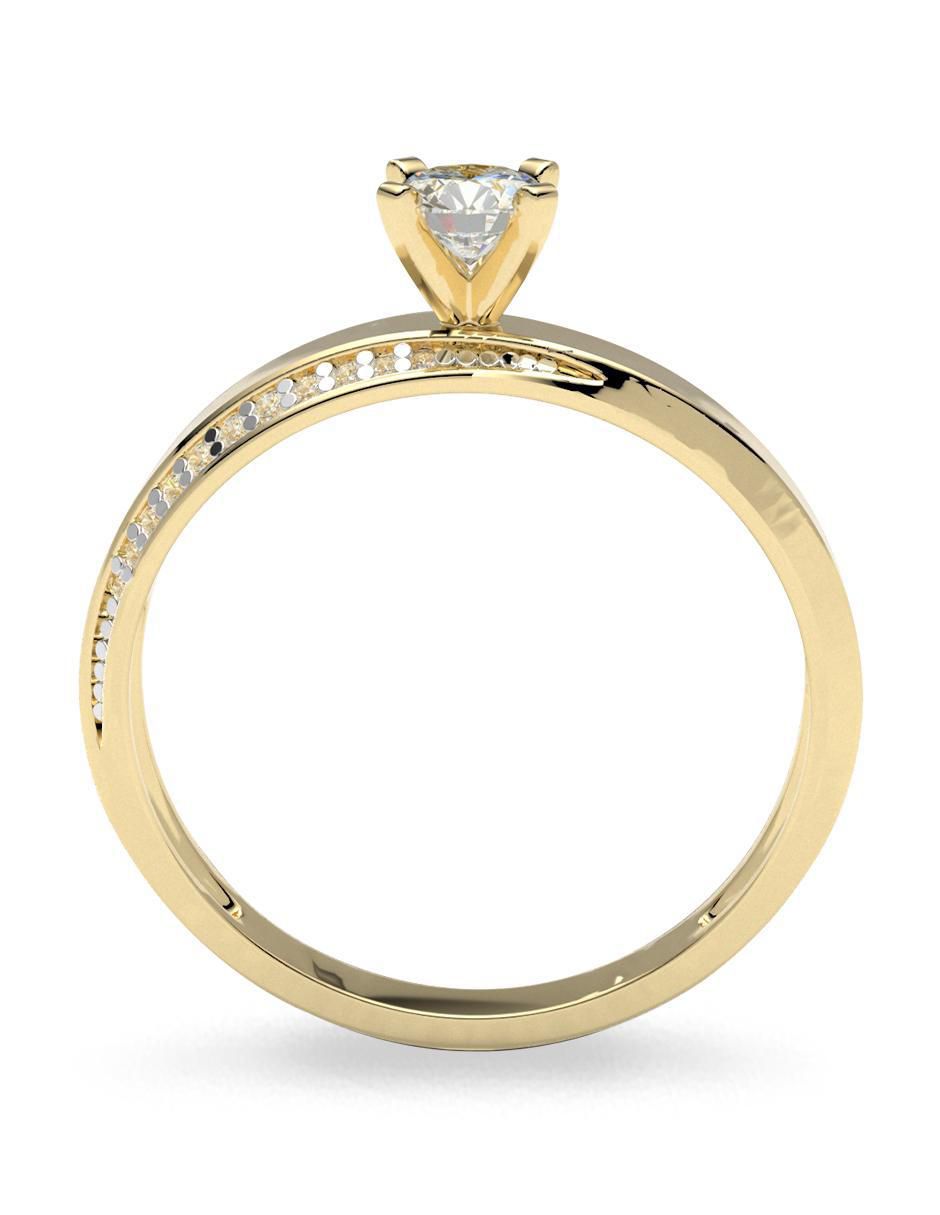 Anillo de compromiso 10 k 4