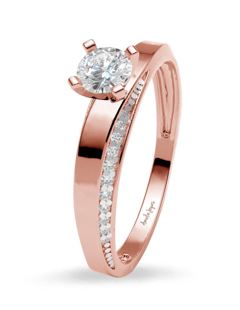 Anillo de compromiso 10 k 2