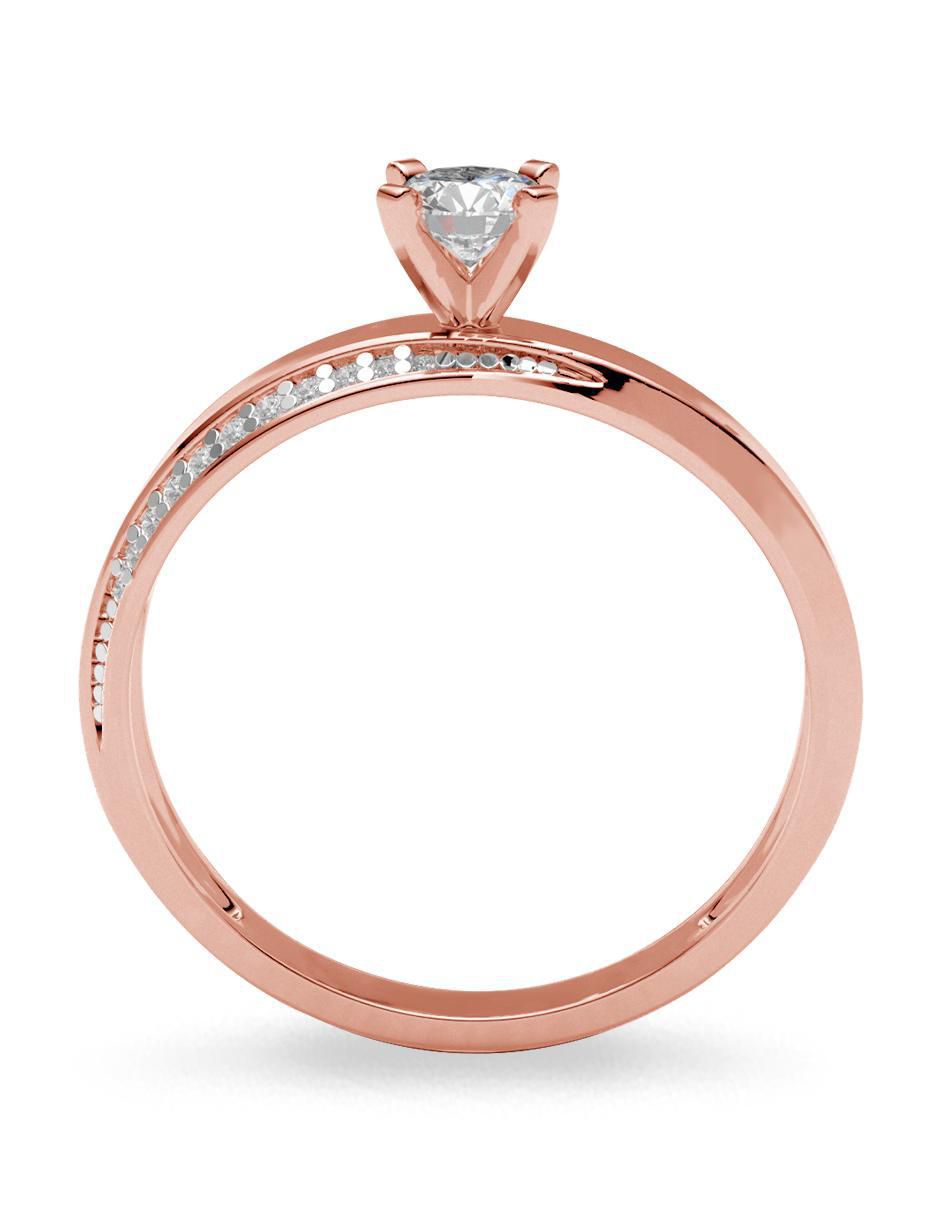 Anillo de compromiso 10 k 3