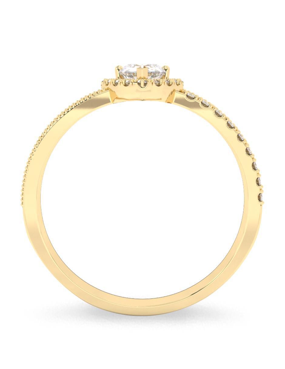 Anillo de compromiso 10 k 3