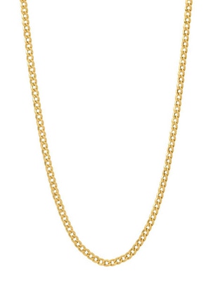 Collar de oro amarillo 14 K