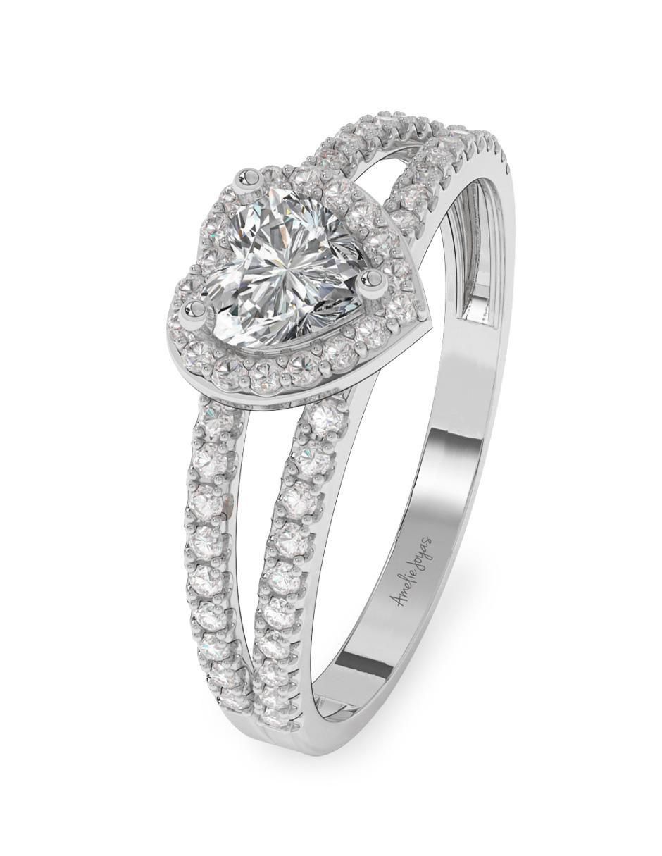 Anillo de compromiso 10 k 2