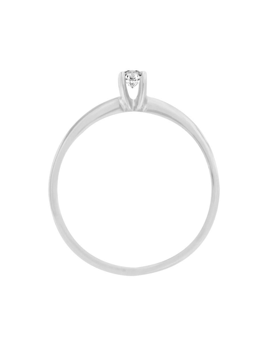 Anillo de compromiso 14 k Adanis diamante 5