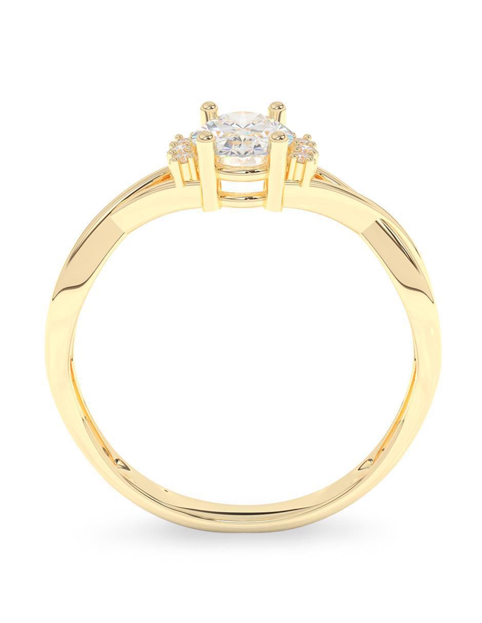 Anillo de compromiso 10 k 4