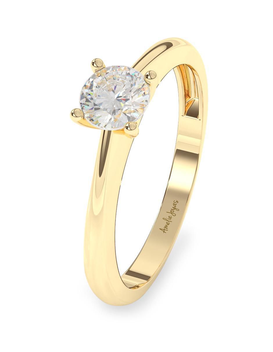Anillo de compromiso 10 k 3