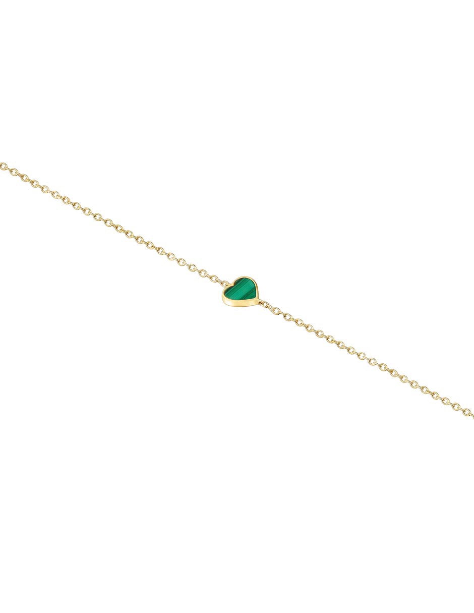 Pulsera de oro 14 K Xxs con acabado liso 3