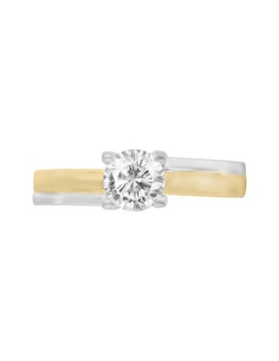 Anillo de compromiso 14 k Maria Isabel diamante