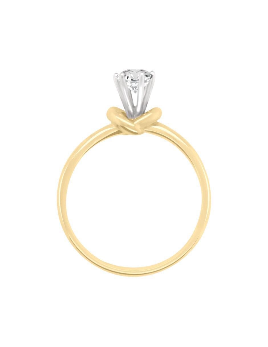 Anillo de compromiso 14 k Legende diamante 4