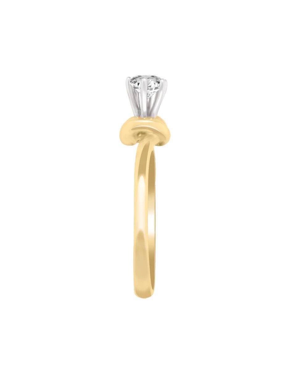 Anillo de compromiso 14 k Legende diamante 2
