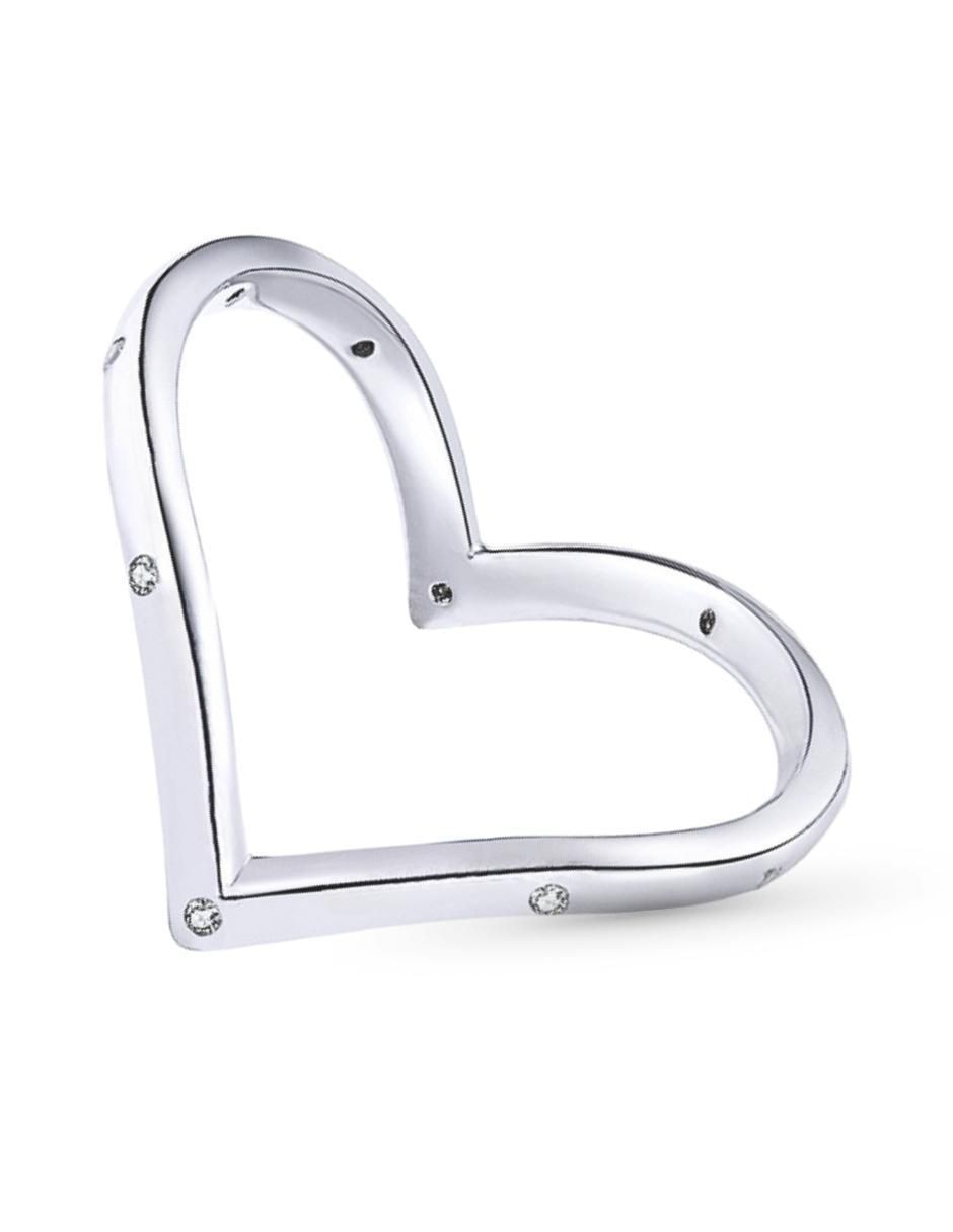 Anillo I Love You To Infinity And Beyond P 925 de plata zirconia cúbica brillante 12