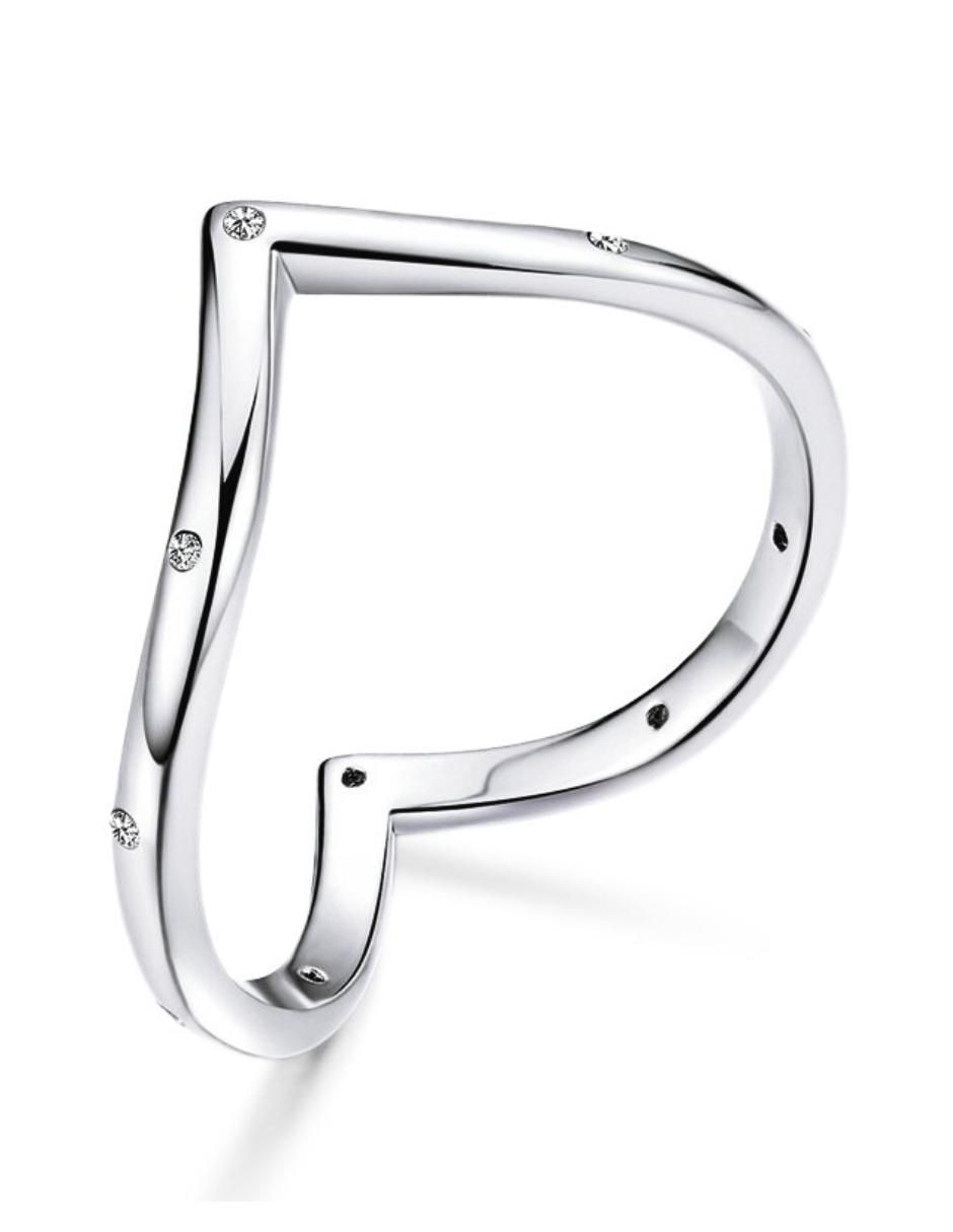 Anillo I Love You To Infinity And Beyond P 925 de plata zirconia cúbica brillante