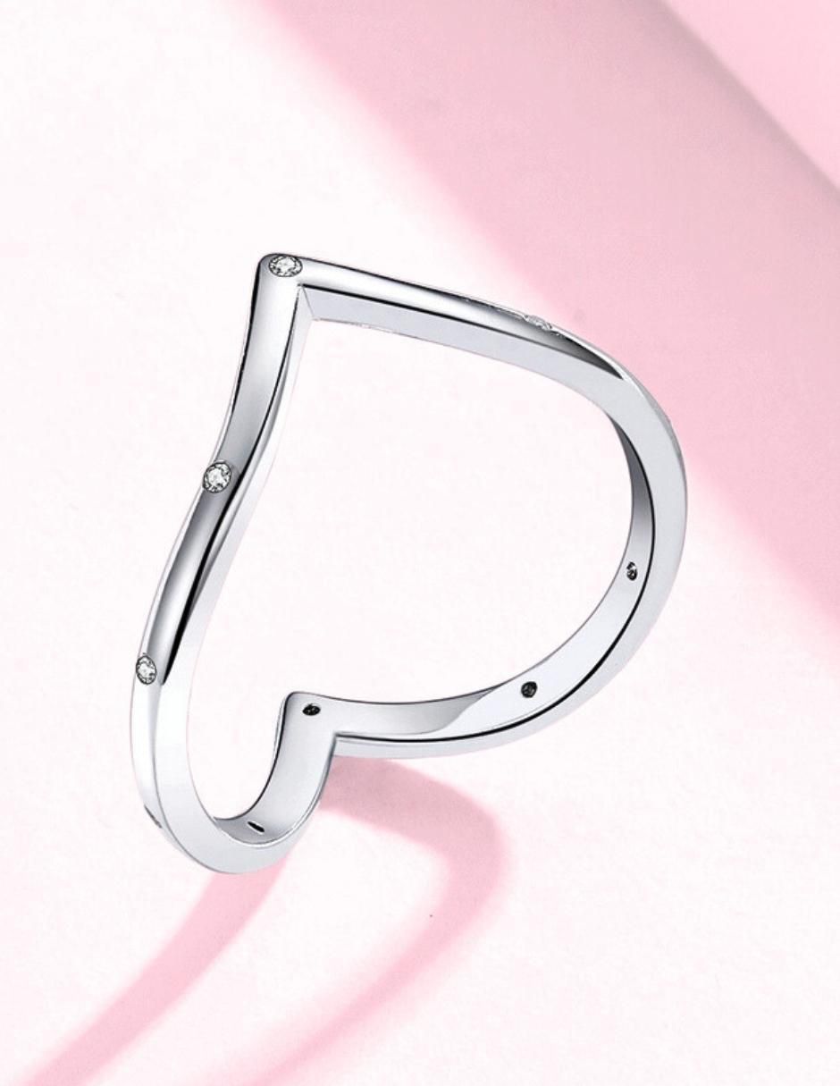 Anillo I Love You To Infinity And Beyond P 925 de plata zirconia cúbica brillante 13