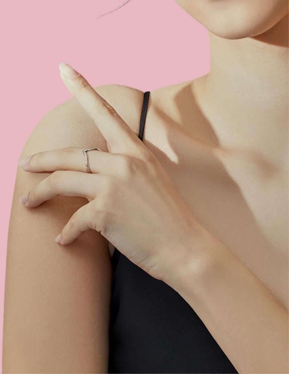 Anillo I Love You To Infinity And Beyond P 925 de plata zirconia cúbica brillante 8