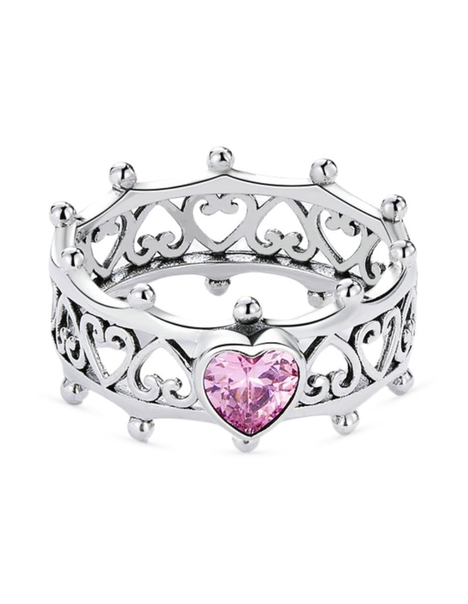 Anillo de corazón Eternity Moments P 925 de plata zirconia cúbica brillante 12