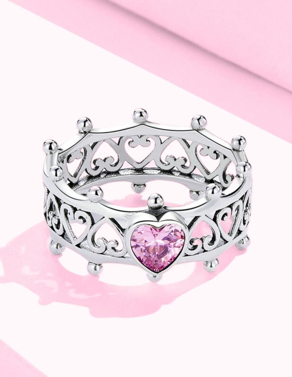 Anillo de corazón Eternity Moments P 925 de plata zirconia cúbica brillante 8