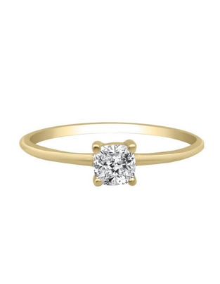 Anillo de compromiso 14 k Diavik diamante Anillo de compromiso 14 k Diavik diamante